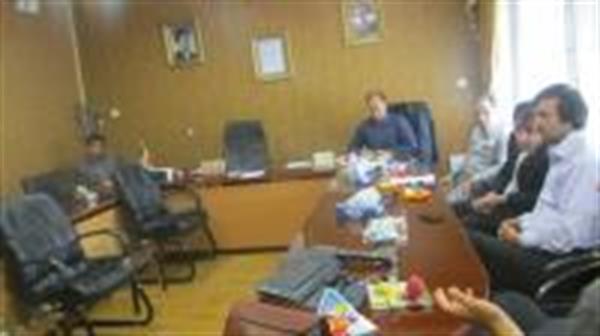 تشکیل جلسه مدیران مراکز آموزشی درمانی کرمانشاه در بیمارستان طالقانی