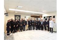 مراسم تودیع ریاست پیشین بیمارستان آیت الله طالقانی(ره) آقای دکتر قارویی