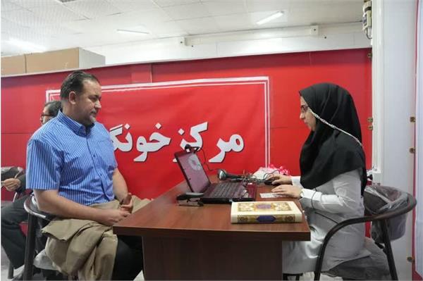 افتتاح مرکز خونگیری  جنب بیمارستان آیت الله طالقانی(ره)