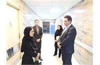 بازدید مدیریت محترم نظارت واعتباربخشی معاونت درمان دانشگاه از مرکز آموزشی درمانی تحقیقاتی آیت الله طالقانی(ره)