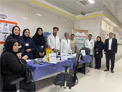 به مناسبت هفته سلامت، ایستگاه سلامت در محل راهروی همکف بیمارستان آیت الله طالقانی (ره) برگزار شد.