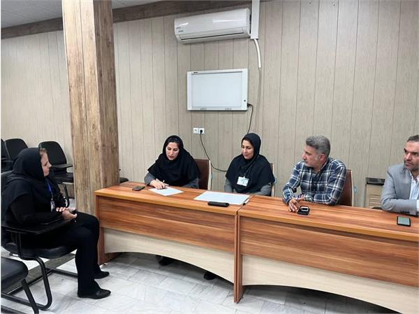 آزمون تعین سطح منشی ها ی بخشهای مرکز