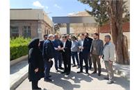 بازدید معاون محترم ستادبحران استانداری بهمراه مسئولین محترم دانشگاه از زیر ساخت های فیزیکی بیمارستان