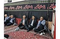 حضور تیم مدیریتی بیمارستان طالقانی کرمانشاه در مراسم گرامیداشت رهبرشهید  در مسجد ولیعصر«عج»