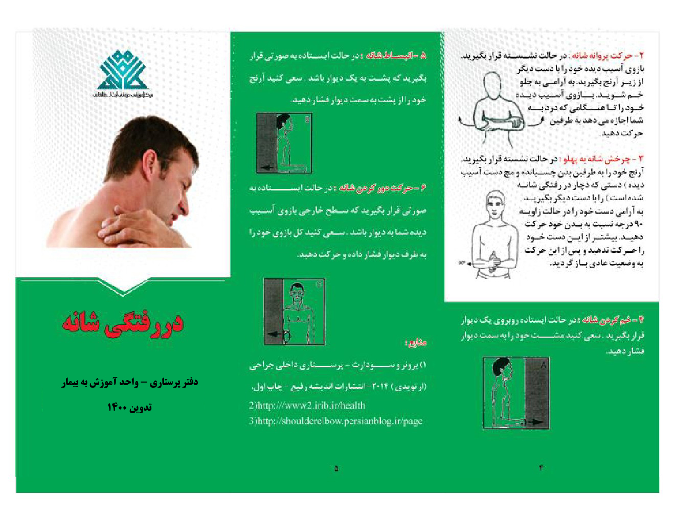 دررفتگی شانه